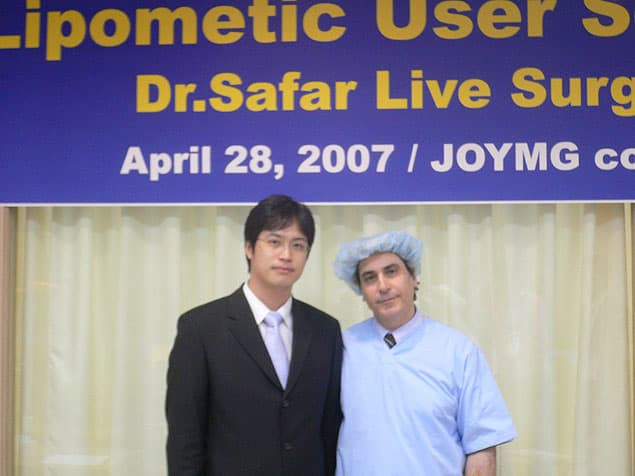 Dr. Safar 초청 지방흡입 라이브 서저리 워크샵